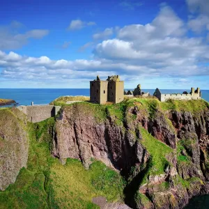 Dunhotarr Castillo ubicado fuera de Stonehaven en Aberdeenshire Escocia Reino Unido Europa Dunhotarr Castillo ubicado fuera de Stonehaven en Aberdeenshire Escocia Reino Unido Europa