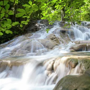 Dunns River Falls, Ocho Rios, Jamaica, West Indies, Caribbean, Central America