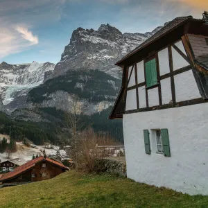 The Eiger, Grindelwald, Jungfrau region, Bernese Oberland, Swiss Alps, Switzerland