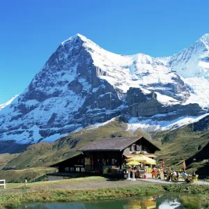 The Eiger, Kleine Scheidegg