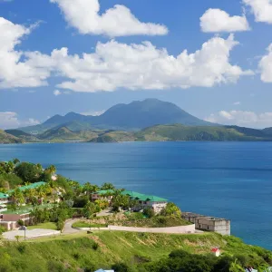 Frigate Bay, southeast of Basseterre, St. Kitts, Leeward Islands, West Indies