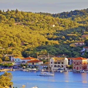 Gaios Harbour, Paxos, The Ionian Islands, Greek Islands, Greece, Europe