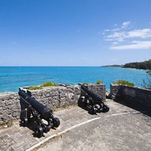 Gates Fort Park and fort, Bermuda, Central America