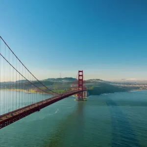 Framed Print of Golden Gate Bridge Print, San Francisco