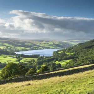 Gouthwaite Reservoir in Upper Nidderdale, The Yorkshire Dales National Park, Yorkshire