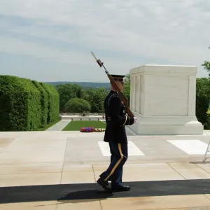 Guard at the Tomb of the Unknown Soldier