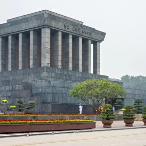 Ho Chi Minh Mausoleum on Ba Dinh Square, Hanoi, Vietnam, Indochina, Southeast Asia, Asia