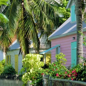 Hope Town, 200 year old settlement on Elbow Cay, Abaco Islands, Bahamas