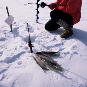 Ice fishing