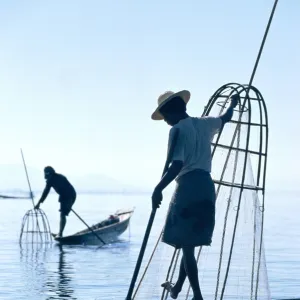 Intha Fisherman, Shan state - Inle Lake, Myanmar (Burma)