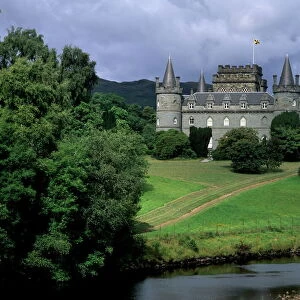Inveraray Castle and River Aray