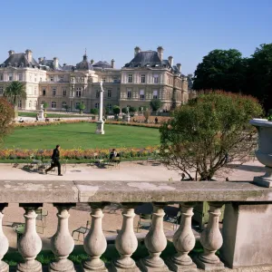 Sights Canvas Print Collection: Jardin du Luxembourg