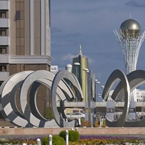 Kaz Munai Gas Building, Astana, Kazakhstan, Central Asia, Asia