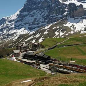 Switzerland Framed Print Collection: Railways