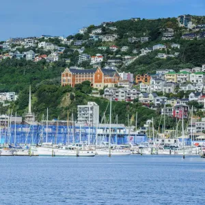 Lambton harbour, Wellington, North Island, New Zealand, Pacific