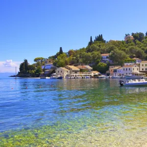 Loggos Harbour, Paxos, The Ionian Islands, Greek Islands, Greece, Europe