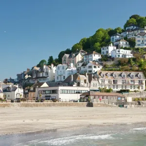 Looe Beach Print - Cornwall, England Looe Beach Print - Cornwall, England