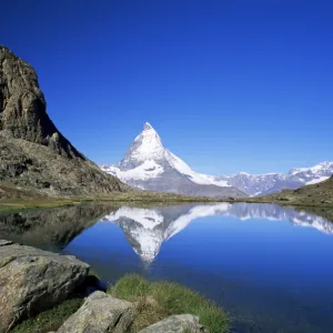 Matterhorn reflected in the Riffelsee