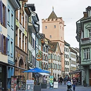 Medieval Old Town, Rheinfelden, Switzerland, Europe