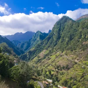 Mountain scenery, Madeira, Portugal, Europe