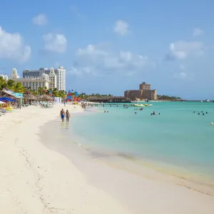 Palm beach, Aruba, Netherlands Antilles, Caribbean, Central America