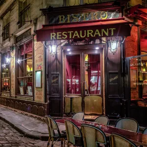 Parisian cafe, Paris, France, Europe