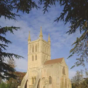 Pershore Abbey and Parish church, Pershore, Hereford & Worcester, England, UK, Europe