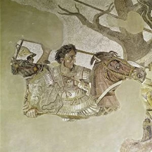 Pompeii mosaic of Alexander the Great dating from 1st century BC
