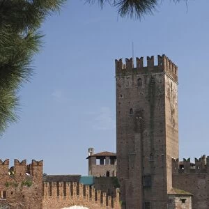 Ponte Scaligero and Tower, River Adige, Verona, UNESCO World Heritage Site