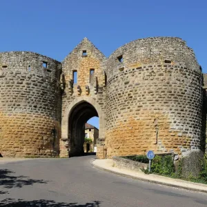 Porte des Tours, Bastide town of Domme, one of Les Plus Beaux Villages de France