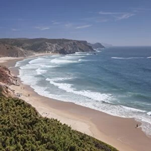 Praia do Amado beach, Carrapateira, Costa Vicentina, west coast, Algarve, Portugal