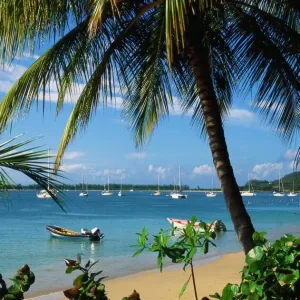 Reduit Beach, Rodney Bay, St Lucia, Caribbean