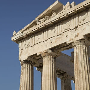 Relief, Parthenon, Acropolis, UNESCO World Heritage Site, Athens, Greece, Europe
