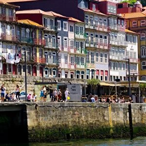 Ribeira District, UNESCO World Heritage Site, Porto (Oporto), Portugal, Europe