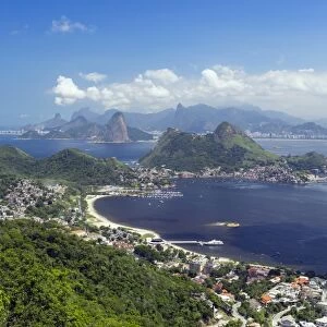 Rio de Janeiro from Niteroi, Rio de Janeiro, Brazil, South America