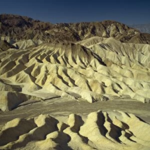 Rock formations of Death Valley National Monument