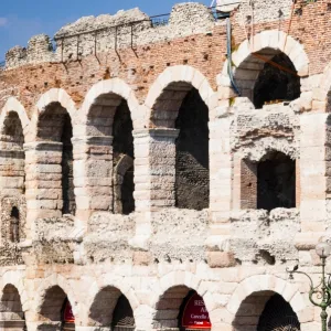 The Roman Arena, Verona, UNESCO World Heritage Site, Veneto, Italy, Europe