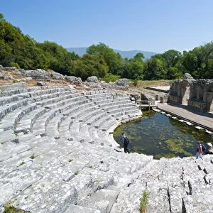 The Roman ruins of Butrint, UNESCO World Heritage Site, Albania, Europe