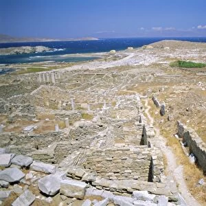 Ruins on the holy island of Delos
