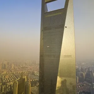 Il Centro Finanziario Mondiale di Shanghai, Shanghai, Cina Il Centro Finanziario Mondiale di Shanghai, Shanghai, Cina