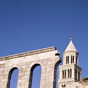 Silver gate, Old Town, Split, Dalmatia, Croatia, Europe