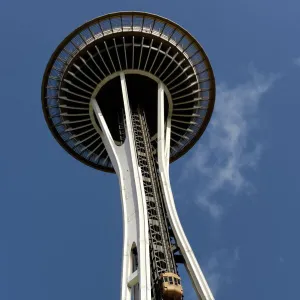 The Space Needle, 520 ft tall, Seattle, Washington State, United States of America