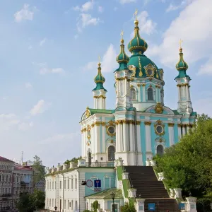 St. Andrews Church, Kiev, Ukraine, Europe