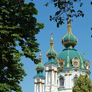 St, Andrews Church, Kiev, Ukraine, Europe