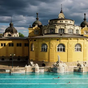 Szechenyi Thermal Baths, Budapest, Hungary, Europe