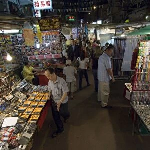 Temple Street Night Market, Yau Ma Tei district, Kowloon, Hong Kong, China, Asia