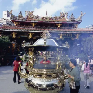 Temple, Taipei, Taiwan, Republic of China, Asia