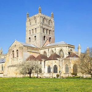 Tewkesbury Abbey (The Abbey Church of St. Mary the Virgin), Tewkesbury, Gloucestershire, England, United Kingdom, Europe