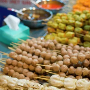 Traditional Vietnamese food for sale, Ho Chi Minh City (Saigon), Vietnam