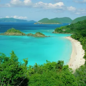 North America Framed Art Print Collection: US Virgin Islands